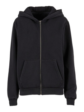 Women’s Vintage Black Zip Hoodie